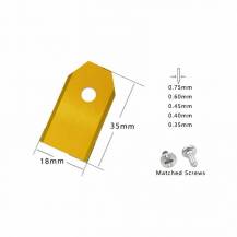 Obrázek k výrobku 59595 - Sada 9 nožů HQ Automower -Titanové