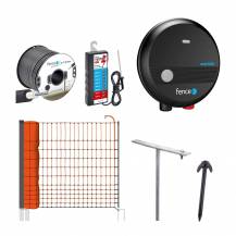 Obrázek k výrobku 120148 - Sada elektrického ohradníku se sítí pro drůbež, husy, kachny