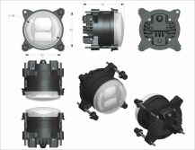 Obrázek k výrobku 62663 - Sada LED světlometů vhodná pro Fendt, Massey Ferguson, Claas, Renault, Valmet&Valtra,..