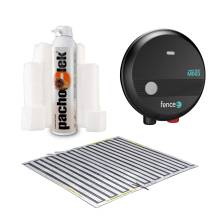 Obrázek k výrobku 75427 - Sada pachového odpuzovače s elektrickou podložkou pod auto proti kunám, kombinovaný zdroj