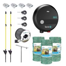 Obrázek k výrobku 126163 - Sada pro elektrický ohradník na zahradu pro kočky a psy