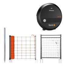 Obrázek k výrobku 75510 - Sada s ohradníkovou elektrickou sítí pro ovce, kozy – vchodová branka 110 cm – síťový zdroj