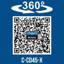 Obrázek k výrobku 91946 - Scheppach C-CD45-X20 V IXES aku příklepový vrtací šroubovák (bez baterie a nabíječky)