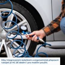 Obrázek k výrobku 54072 - Scheppach HC 26 olejový kompresor 8 bar se vzdušníkem 24 l