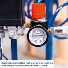 Obrázek k výrobku 54072 - Scheppach HC 26 olejový kompresor 8 bar se vzdušníkem 24 l