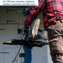 Obrázek k výrobku 67277 - Scheppach HL 730 vertikální štípač na dřevo 7t (400 V)