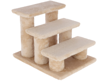 Obrázek k výrobku 126217 - Schůdky pro psy a kočky KERBL EASY CLIMB 2.0, béžová, 45x35x34 cm