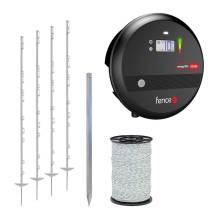 Obrázek k výrobku 73265 - Set elektrického ohradníku pro ovce, kozy, skot, ochrana před zvěří