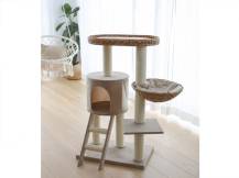 Obrázek k výrobku 125883 - Škrabadlo pro kočky KERBL 84438 BANANA LEAF WAXY, 104x60x40 cm