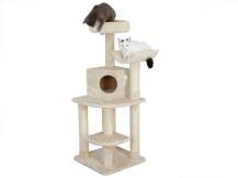 Obrázek k výrobku 125888 - Škrabadlo pro kočky rohové KERBL 81621 ZIRKONIA, 130x50x50 cm