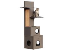 Obrázek k výrobku 125889 - Škrabadlo pro kočky z EKO plastu KERBL 84455 ALEX, 152x42x42 cm