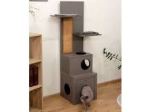 Obrázek k výrobku 125889 - Škrabadlo pro kočky z EKO plastu KERBL 84455 ALEX, 152x42x42 cm