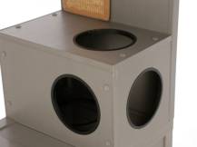 Obrázek k výrobku 125889 - Škrabadlo pro kočky z EKO plastu KERBL 84455 ALEX, 152x42x42 cm