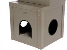 Obrázek k výrobku 125889 - Škrabadlo pro kočky z EKO plastu KERBL 84455 ALEX, 152x42x42 cm