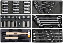 Obrázek k výrobku 67979 - Skříňka dílenská pojízdná s nářadím (177ks) 6 zásuvek