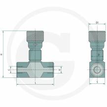 Obrázek k výrobku 123894 - škrtící ventil 3/8"