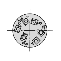 Obrázek k výrobku 62642 - Spínací skříňka 4 pozice klíčku FIAT