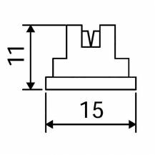 Obrázek k výrobku 9745 - STANDARD FAN NOZZLE 110° YELLOW