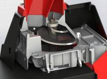 Drticí šnek s dvouchodou spirálou