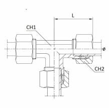 Obrázek k výrobku 59261 - T spojka, 3x zářezný prsten 18L
