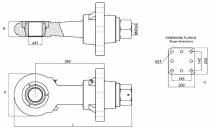 Obrázek k výrobku 62278 - Tažné oko 51 mm - otočné s přírubou