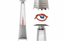 Obrázek k výrobku 82745 - Terasový plynový ohřívač Pyramida nerez