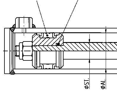 Specifikace - Těsnění pístu hydraulického válce 100/50-60 mm
