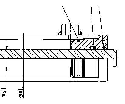 Specifikace - Těsnění víka hydraulického válce 32/20 mm