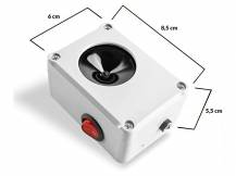 Obrázek k výrobku 120454 - Vodotěsný ultrazvukový plašič na kuny, myši a potkany DRAGON ULTRASONIC C100