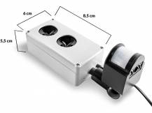 Obrázek k výrobku 120462 - Vodotěsný ultrazvukový plašič na kuny, myši a potkany DRAGON ULTRASONIC E250