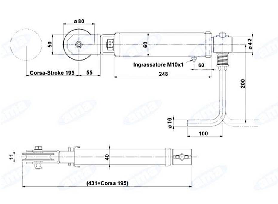 Obrázek k výrobku 0 - Vřetenová brzda s válečkem