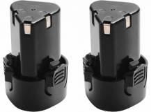 Obrázek k výrobku 77465 - Vrtací aku šroubovák  12V Li-ion (2x) a bruska úhlová 125mm v plastovém boxu