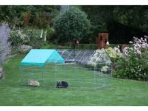 Obrázek k výrobku 125999 - Výběh pro králíky, hlodavce a drůbež KERBL 70345, 220x103x103 cm