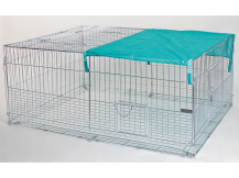 Obrázek k výrobku 126004 - Výběh pro mláďata - králíky, hlodavce a drůbež KERBL 81701, 144x112x60 cm
