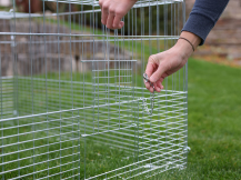 Obrázek k výrobku 126004 - Výběh pro mláďata - králíky, hlodavce a drůbež KERBL 81701, 144x112x60 cm