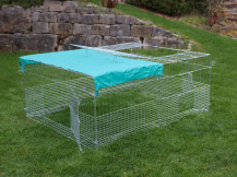 Obrázek k výrobku 126004 - Výběh pro mláďata - králíky, hlodavce a drůbež KERBL 81701, 144x112x60 cm