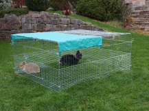 Obrázek k výrobku 126004 - Výběh pro mláďata - králíky, hlodavce a drůbež KERBL 81701, 144x112x60 cm