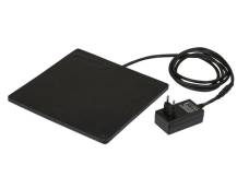 Obrázek k výrobku 126005 - Výhřevná gumová podložka k napáječce nebo misce na vodu KERBL 70239, 24x24 cm