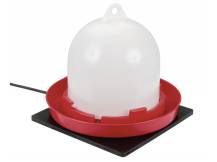 Obrázek k výrobku 126005 - Výhřevná gumová podložka k napáječce nebo misce na vodu KERBL 70239, 24x24 cm