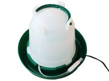 Obrázek k výrobku 126010 - Vyhřívací topný kabel AGF 12V / 6W s adaptérem, nerezové opletení