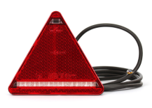 Obrázek k výrobku 62863 - Zadní LED světlo 12–24V, trojúhelníkové,levé