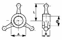 Obrázek k výrobku 13018 - Zajišťovací matice třetího bodu 30x3