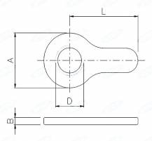 Obrázek k výrobku 23332 - Zajišťovací matice třetího bodu 30x3,5