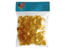 Obrázek k výrobku 126021 - Zámkový kroužek na slepice a kachny GAUN 14251 16mm, 100 ks - žlutá