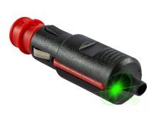 Obrázek k výrobku 62893 - Zásuvka 12V 8A do zapalovače s LED indikátorem