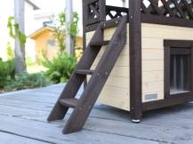 Obrázek k výrobku 126023 - Zateplená bouda pro kočky KERBL 81529 4-SEASON DELUXE, 88x57x77cm