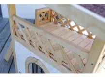 Obrázek k výrobku 126024 - Zateplená bouda pro kočky KERBL 82660 TYROL ALPIN, 88x57x77cm