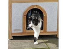 Obrázek k výrobku 126024 - Zateplená bouda pro kočky KERBL 82660 TYROL ALPIN, 88x57x77cm