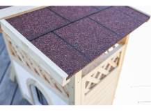 Obrázek k výrobku 126024 - Zateplená bouda pro kočky KERBL 82660 TYROL ALPIN, 88x57x77cm