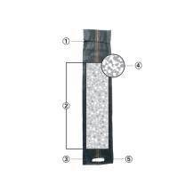 Zátěžový pytel na zakrytí siláže 27 x 120cm, 1ks